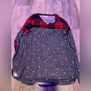 Maurice’s light long sleeve shirt.